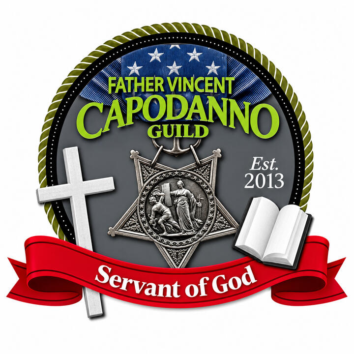 Supporting the cause for canonization of Servant of God Father Vincent R. Capodanno.